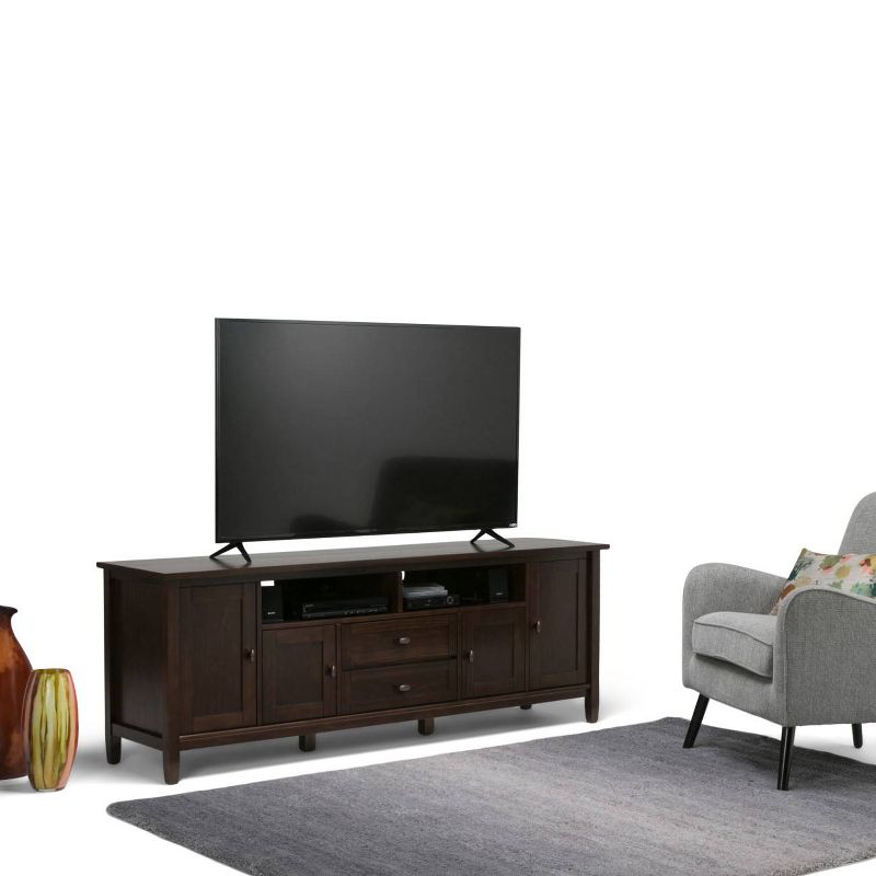 72" Norfolk TV Stand for TVs up to 80" - WyndenHall, 3 of 14