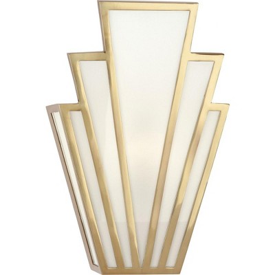 Robert Abbey Lighting Empire - Light Wall Light in  Modern Brass