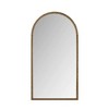 ALEXOUN Elegant Gold Freestanding Iron Arch Retro Full-Length Mirror with Sturdy Supporting,Wall-mountable for Bedroom,Bathroom - 4 of 4