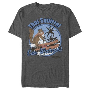 Men's Anchorman Squirrel Can Waterski T-Shirt - 1 of 4