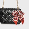 Unique Bargains Long Scarf Ribbon Bow Handbag Charm 1Pc - 2 of 4