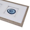 MAYEERTY Real Stone Framed Glass and Double Matted Wall Art - 3 of 4