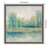 Amanti Art Seclusion Forest II by Tim O'Toole Canvas Wall Art Print Framed 16 x 16-in. - 3 of 4