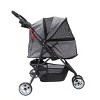 Petique Glacier Spacious & Cozy Pet Stroller Perfect For Dogs Cats Bunnies & Other Animals - 3 of 4
