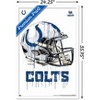 Trends International NFL Indianapolis Colts - Drip Helmet 20 Framed Wall Poster Prints - 3 of 4