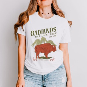 Simply Sage Market Badlands National Park Est. 1978 Short Sleeve Tee - 1 of 4