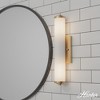 Hunter Fans 18" Holly Grove Wall Light Alturas Gold Finish - Elegant Art Deco Design for Indoor Spaces - 2 of 4