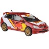 2001 Honda Civic Type R EP3 "No Good Racing" Red and White with Graphics 1/64 Diecast Model Car by Paragon - 4 of 4