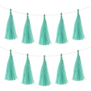 Unique Bargains Garland DIY Decoration Tassel Garland Banner 30 Pcs - 1 of 4