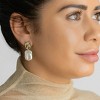 Adornia 14k Gold Plated Freshwater Pearl Coin Drop Earrings - 2 of 4