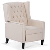 CAVINAS 27.16" Wide Manual Wing Chair Recliner, Modern Recliner Chair, Glider Chair with Tufted Backrest, Wingback Chair with Nailhead Trim - 4 of 4