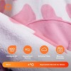 Joyfy Wearable Blanket Hoodie for Kids Adults, Christmas Oversized Flannel Fleece Sweatshirt Blanket, Cozy Blanket Birthday Gift for Family Girls Boys - 4 of 4