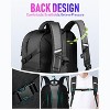 Basketball Bag Backpack with Ball Holder Shoes Compartment, Large Basketball Accessories Sports Bag - 3 of 4