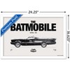 Trends International DC Comics Batman: 85th Anniversary - The Batmobile 1966 Framed Wall Poster Prints - 3 of 4