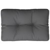 vidaXL Pallet Cushion Anthracite 19.7"x15.7"x4.7" Fabric - 2 of 4