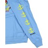Seven Times Six Mobile Suit Gundam Anime Hoodie Men's RX-78-2 Robot Hooded Pullover Blue - 3 of 4