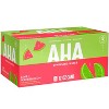 AHA Lime + Watermelon Sparkling Water - 8pk/12 fl oz Cans - image 2 of 3