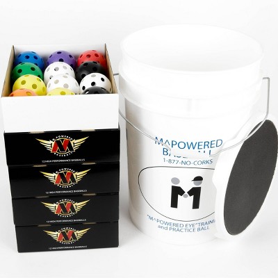 baseball plastic bucket