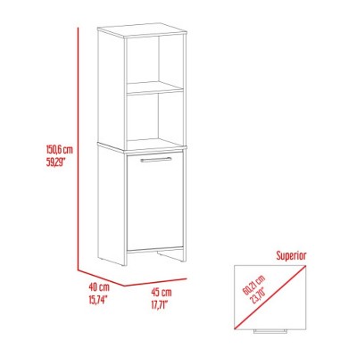 LunaLulinlk Kitchen Pantry 59" H