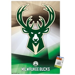 Trends International NBA Milwaukee Bucks - Logo 16 Unframed Wall Poster Prints - 1 of 4