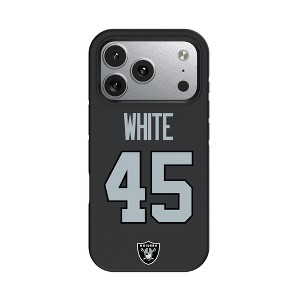 NFL Las Vegas Raiders Players Game Tactic Bump Cell Phone Case for Apple iPhone 17 Series - 1 of 4