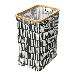 Household Essentials Bamboo Rimmed Rectangular Krush Hamper - 1 of 4