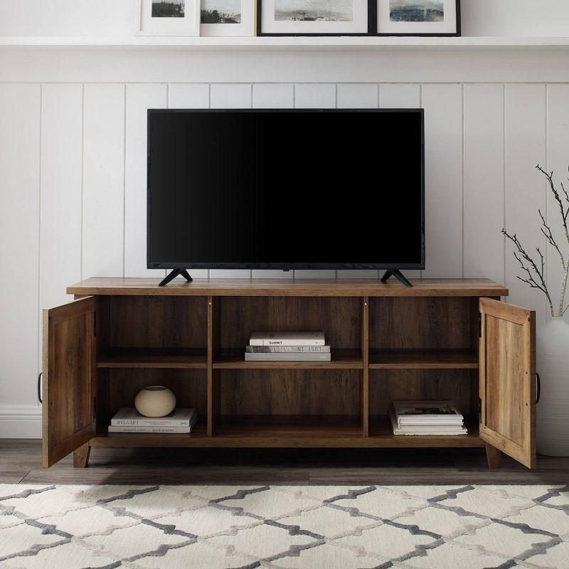 Modern Transitional TV Stand for TVs up to 65" - Saracina Home, 6 of 16