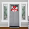 Big Dot of Happiness Conversation Hearts - Outdoor Valentine's Day Party Decor - Front Door Wreath - 2 of 4