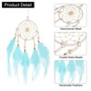 Unique Bargains Small Handmade Macrame Dream Catchers for Home Decoration 2 Pcs - 4 of 4