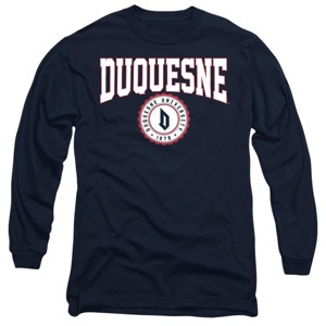 Men's Duquesne University Collegiate Seal Long Sleeve T-Shirt - 1 of 4