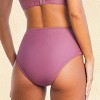 Women's Chic High-Waisted Cutout Bikini Bottom - Cupshe - 3 of 4