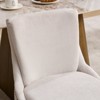 PAGED Wooden Dining Chairs Set of 2, Modern Upholstered Dining Room Chairs with Double-layer Cushion, Kitchen Chairs for Dining Room - 3 of 4
