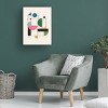 Tom Quartermaine 'Modern Colorful Bauhaus Abstract' Canvas Art - 4 of 4