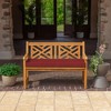 ARDEN Foam Outdoor Bench Cushion, 48 x 18, made with ProFoam, Rain-proof, Fade Resistant - 2 of 4