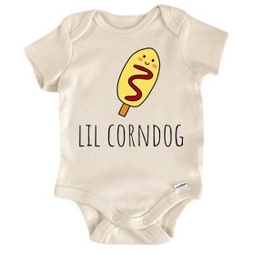 Corndog Carnival - Baby Boy Girl Clothes Infant Onesie® Funny Cute Newborn GS1 BBY - 1 of 4