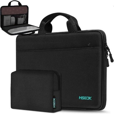 Acoinel 14 Inch Laptop Briefcase with Multiple Pockets for Men Women