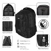 DUKAP Noric Executive Backpack for Laptops upto 15.6'' - Black - 2 of 4