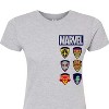Women's - Marvel - Guardians of the Galaxy Icons Fitted Graphic T-Shirt - 2 of 3