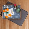 Jacqueline Maldonado Snowflakes Twilight Rectangular Tray -Deny Designs - 2 of 2