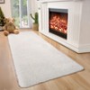 Plush Fuzzy Rugs Ultra Soft Fluffy Furry Rugs Non Slip Non Shedding Area Rug Indoor Carpet Nursery Rugs for Kids Room Bedroom Home Decor - 2 of 4
