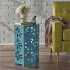 22'' BLUE SIDE TABLE - 2 of 4