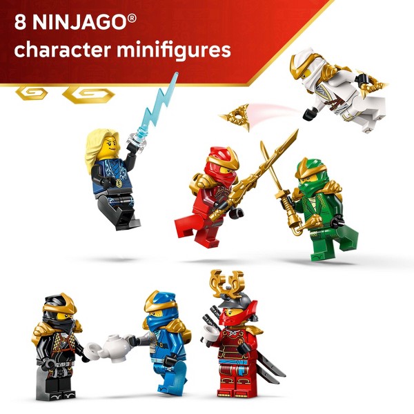 LEGO NINJAGO Exhibidor de Personajes Ninja 15 Aniversario 71866 6