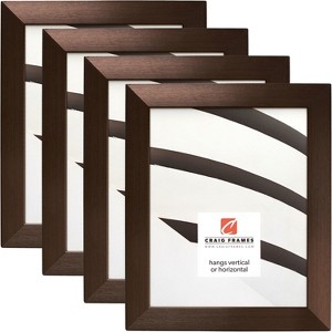Modern Aesthetics 125 Brushed Bronze Picture Frame, Set of 4 - 1 of 4