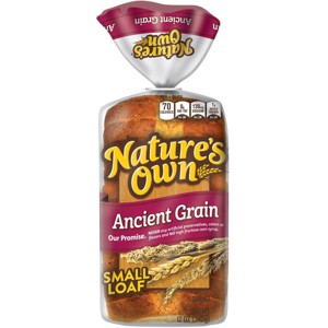 Nature's Own Small Loaf Ancient Grain Bread - 12oz - 1 of 4