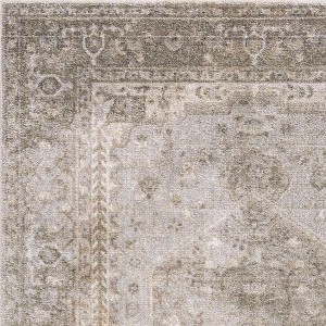 Hauteloom Gael Blue Washable Area Rug - 1 of 4