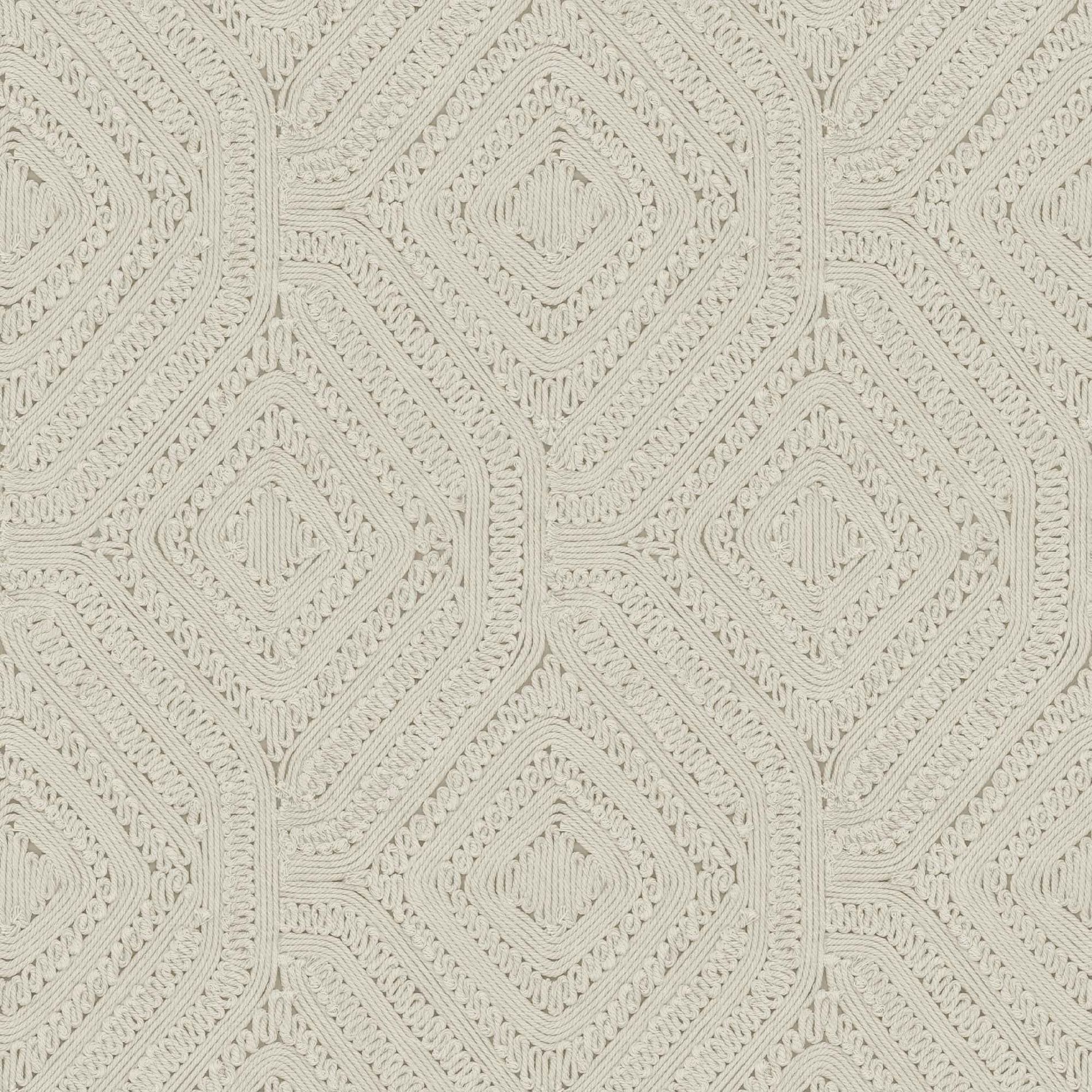 Abigail Ahern Artisan Weave Cream Wallpaper