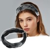 Unique Bargains Women's Thick Braided Velvet Headband Hairband Accessories 1.2 Inch Wide 1 Pc - 2 of 4