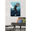 Trends International Marvel Heroic Silhouette - Captain America Unframed Wall Poster Prints - 2 of 4