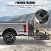 Hitch Mount Cargo Carrier Basket 60" x 20" x 5.9"+Waterproof Cargo Bag 15 Cubic Feet, Hitch Stabilizer, Net, Straps, 2-Inch Folding Shank - 3 of 4