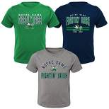 NCAA Notre Dame Fighting Irish Boys' Toddler 3pk T-Shirt